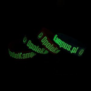 Pulseras Personalizadas al por Mayor, Pulseras de Goma que Brillan en la Oscuridad, Pulseras de Silicona - Product Image 1