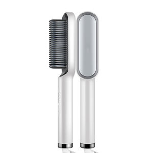 Lisseur professionnel à chaleur directe d'usine, brosse lissante chauffante pour cheveux - Product Image 3