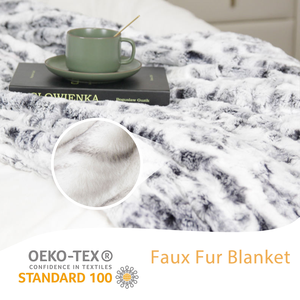 Couverture en <span class=keywords><strong>fausse</strong></span> <span class=keywords><strong>fourrure</strong></span> confortable, chaude, non pelucheuse, douce et moelleuse, couverture double face en <span class=keywords><strong>fausse</strong></span> <span class=keywords><strong>fourrure</strong></span> Lora pour l'hiver - Product Image 3