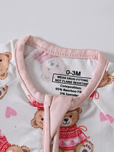 Groothandel Bamboe Baby Pyjama's Tanboocel Bamboe Spandex Huidvriendelijke Baby Dagelijkse Nachtkleding - Product Image 4