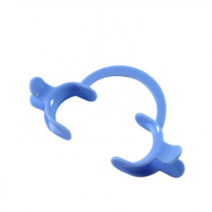 Ouvre-bouche pédiatrique de type C blanc et bleu, outil d'ouverture manuel pour usage dentaire chez l'enfant - Product Image 4