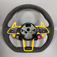 Volante de Alcantara Completo con Botón de Arranque de un Toque para Volkswagen GTI7 Golf MK7 Golf 7 7.5 GTI GOLF 6