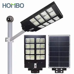 Прямая Продажа с фабрики HOMBO, интегрированный уличный фонарь 600 800 1000 Вт, Солнечный светодиодный уличный фонарь все в одном