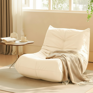 Luxury Accent <b>Chair</b> Button-Tufted Detail <b>White</b> Corduroy Comfy <b>Chair</b> Living Room Furniture 1pc - Product Image 3