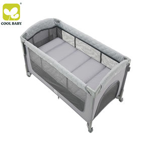 <span class=keywords><strong>Lit</strong></span> d'appoint mobile KDD101 Cool Baby pour bébé avec barre de <span class=keywords><strong>jeu</strong></span> musicale – Vente en gros - Product Image 4