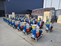 Machine à fabriquer des granulés de 2 à 3 tonnes de capacité pour l'alimentation du bétail, machine à fabriquer des palettes d'aliments pour animaux, peletizadora de alimento animal