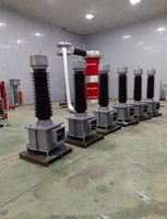 Transformador de Potencia de Alta Tensión para Exteriores de 110KV 126KV, Lleno de Aceite, CVT PT TYD-110 JLS-72.5 para Uso en Corriente