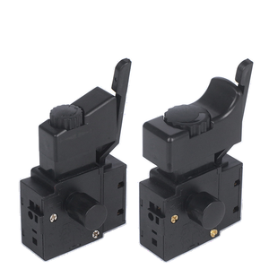 Accesorio de Control de Velocidad para Taladro Manual, Ajuste de Velocidad Continuo, Avance/Retroceso, Plástico, 1NO1NC, 250V 6A, Eléctrico, FA2-6/1BEK - Product Image 1