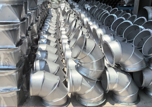 Ống Xoắn Ốc 90 độ hàn ống khuỷu tay giảm phụ kiện nhà bếp công nghiệp thương mại loại bỏ bụi ống thông gió - Product Image 6