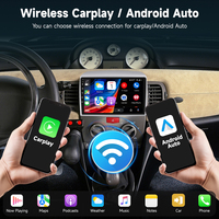 Podofo pour Lancia Ypsilon 2006-2011 Autoradio Android 9 pouces 4+64G Radio de voiture sans fil Carplay/Android Auto GPS RDS WIFI OEM/OEM