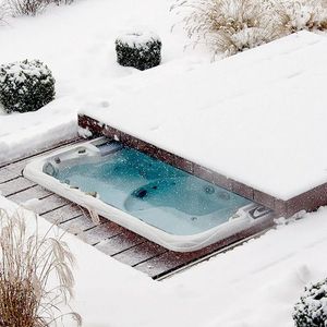 Cubierta automática <span class=keywords><strong>para</strong></span> piscina <span class=keywords><strong>para</strong></span> pequeños spas de patio trasero, herramientas y accesorios <span class=keywords><strong>para</strong></span> piscina - Product Image 3