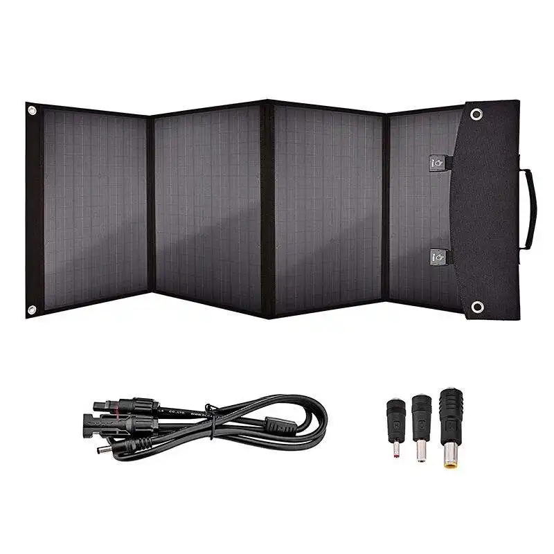 Painel solar dobrável, bolsa 100w 120w 200w 300 w carregador solar portátil para acampamento ao ar livre