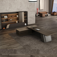 Bureau de direction série Yuchi YC-01, mobilier de bureau moderne, OEM/ODM, dimensions, couleur et logo personnalisables