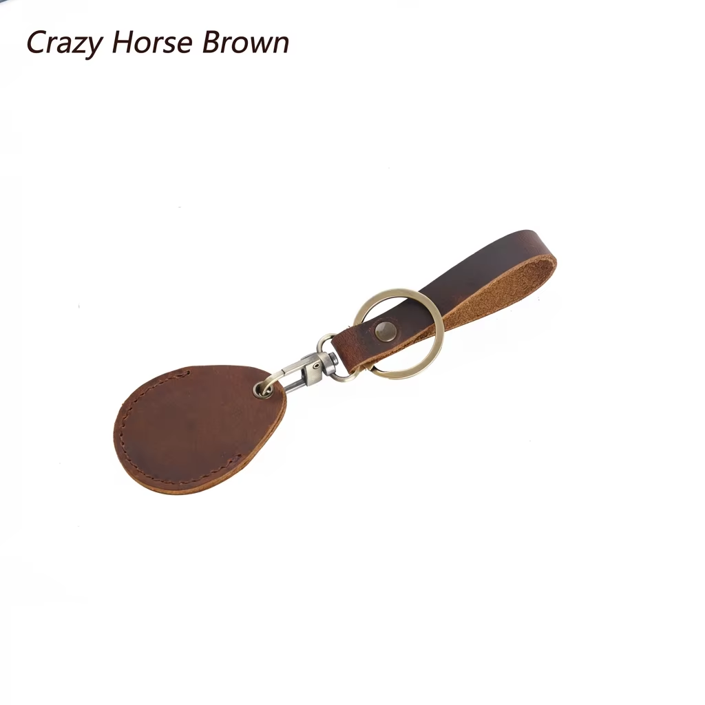 Cuir de cheval fou marron