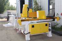 Scie à pont CNC automatique 4 axes 4+1 pour la découpe de dalles de granit et de marbre pour comptoirs de cuisine