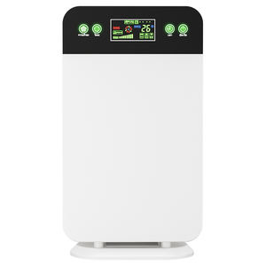 LED-scherm luchtreiniger met kunststof behuizing, 3-snelheden elektrische koeltorenventilator voor thuis- en kantoorgebruik - Product Image 3