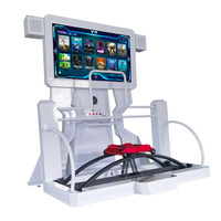 Máquina de Esquí VR 9D - Juego de Esquí VR Interior, Equipo de Juego Educativo de Metal para Uso Comercial y en Centros Comerciales