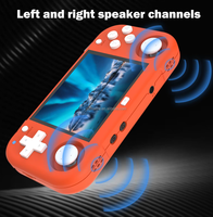 XU MINI M Vidéo Mini Machine de Jeu 3D Double HD Machine de Jeu Système Linux Manette de Jeu Sans Fil Pocket Master