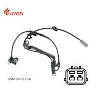 Capteur de vitesse de roue ABS universel-Remplacement OE B25D-43-70XG / 70XE / 70XF pour plusieurs véhicules