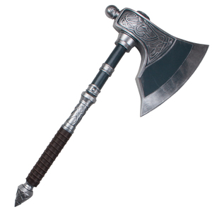 Hacha <span class=keywords><strong>de</strong></span> Eivor <span class=keywords><strong>de</strong></span> 58 cm sin afilar, accesorio <span class=keywords><strong>de</strong></span> cosplay vikingo <span class=keywords><strong>de</strong></span> Valhalla, <span class=keywords><strong>espada</strong></span> <span class=keywords><strong>de</strong></span> juguete para colección y eventos - Product Image 2