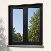 Ventanas de Aluminio con Doble Acristalamiento, Insonorizadas e Impermeables, Diseño Profesional para el Hogar