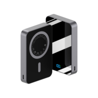 C1059 10000mAh Nouvelle conception de chargeur portable sans fil magnétique en alliage d'aluminium, vente directe d'usine