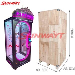 Máquina de Juegos Arcade Operada con Monedas, Máquina de Cortar Premios Rosa, Corta Tu Premio, Máquina Expendedora de Juguetes de Regalo - Product Image 6