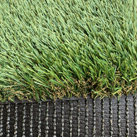 Gazon artificiel paysager personnalisé 35mm 40mm 45mm 50mm, résistant aux UV, pour jardin, terrain de jeux, pelouse, tapis, rouleau de gazon extérieur durable