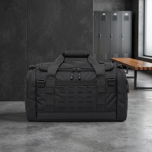 Sac de transport tactique robuste en nylon résistant avec fermeture éclair, résistant à l'eau et grande capacité - Product Image 2