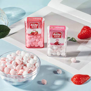 Todo Tipo de Mentas con sabor a frutas refrescante grasoso portátil después de la comida aliento fresco sin azúcar caramelo de xilitol bajo en grasa - Product Image 1