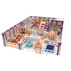 Área de Juegos Interior para Niños de 180 m², Estructura de Juego Interior de 3.2 m, Gimnasio de Juegos para Niños Pequeños - Product Image 2
