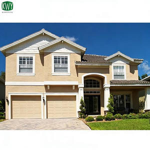 Высококачественный современный сборный дом из легких стальных конструкций, роскошный коттедж для отдыха, 3 спальни, 2 ванные комнаты. - Product Image 2