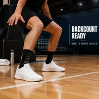 Chaussettes de basketball montantes à imprimé léopard pour jeunes, marque privée, en tricot, pour entraînements de défense en fond de terrain, vente en gros
