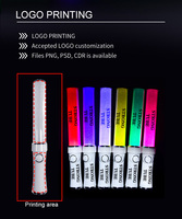 Bâton de lumière LED Vibrant 15 couleurs Prêt pour la fête Durable et économe en énergie pour toutes les célébrations nocturnes Glow in the Dark Durable