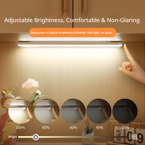 LED Motion <b>Sensor</b> <b>Light</b> Aluminum Wall-Mounted Cabinet & Wardrobe <b>Light</b> <b>Indoor</b> Student Dorm Night <b>Light</b> - Product Image 3