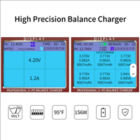 Chargeur d'équilibrage indépendant RadioLink CB86-Plus 8-en-1 6A 156W, prend en charge les batteries LiPo LiFe HV 1-6S, précision 1mV, analyse de l'état de la batterie