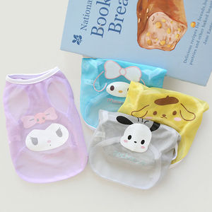Sanrio Mesh Vest For Dogs And <b>Cats</b> Breathable Printed Cute Pet <b>Clothes</b> Small Size - Product Image 2