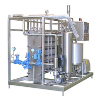 Pasteurisateur UHT automatique, machine de pasteurisation automatique à plaques, pasteurisation flash laitière