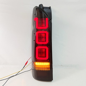 2005-2018 for Hiace Full <b>LED</b> Tail <b>Light</b> Assembly With Flowing Turn Signal New Condition <b>Red</b> Lens 12V Voltage for Hiace 05-18' Re - Product Image 2
