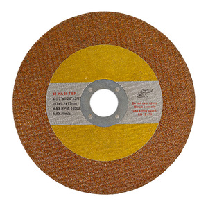 Metal Grinding Wheel 1 In Face Width 22.2 Mm Inner Diameter Coarse Abrasive Grade K Hardness Bonded Construction For Metal - Product Image 2