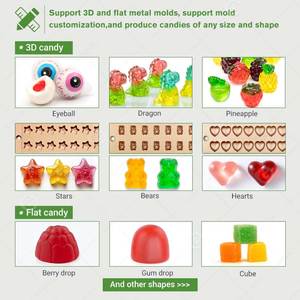 Confectionery Plant Chewable Mixing Lollipops <b>Candy</b> Fudge Make Filing <b>Machine</b> Bonbon Gaumaux - Product Image 5