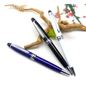 EACAJESS fabbrica personalizzazione all'ingrosso di lusso penna a sfera capacitiva <span class=keywords><strong>apple</strong></span> stilo penna LOGO stampato - Product Image 4