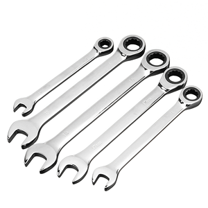 Llave Combinada de Trinquete 6-32mm de Doble Uso, Boca Abierta y Boca Estriada, 72 Dientes, Acero al Carbono Cromado, Llave para Reparación Automotriz - Product Image 1