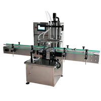 Remplisseuse de liquides entièrement automatique Zhongjie à double tête avec servomoteur, haute précision, pour bouteilles en verre, plastique, métal, spiritueux et sauce soja