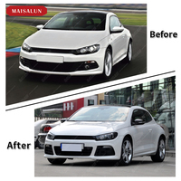 Nouveau Kit Carrosserie Style R Prix Usine pour VW Scirocco 2009 Jupes Latérales Pare-Chocs Avant/Arrière Kit Carrosserie Accessoires Auto