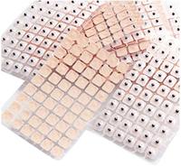600 pièces/lot de graines d'oreille de Vaccaria pour acupuncture, graines jetables pour pression auriculaire, kit d'acupression