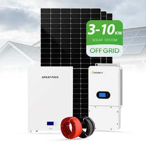 Hybrid <b>Solar</b> Energy Storage System 5Kw 10 Kw <b>Off</b> <b>Grid</b> Home <b>Solar</b> Power System Full <b>Kit</b> for Home - Product Image 1