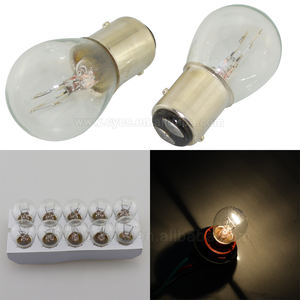 Lampadina alogena 12V CE S25 Ba15s 1156 <span class=keywords><strong>P21w</strong></span> Bay15d 1157 trasparente Auto Stop freno posteriore per Auto luce accessori - Product Image 4