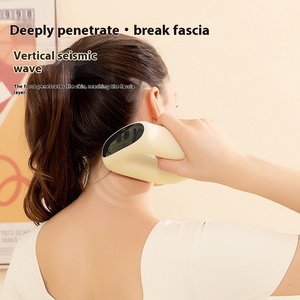 Anillo de Fascia de compresa caliente, cinturón de masaje de relajación transfronterizo, Mini máquina agitadora para masaje corporal de vibración muscular de tejido profundo - Product Image 3