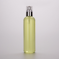 Botella vacía de color ámbar para herramientas de salón de belleza, 250ml, pulverizador de aceite